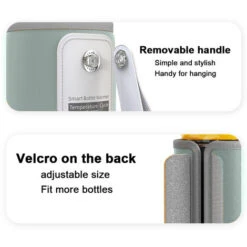 Chauffe-biberon Portable, Chauffe-biberon USB Pour Lait Maternel Et Formule Avec écran LCD, Réchauffement Rapide Et Précis -Petit Électroménager 97739009 4