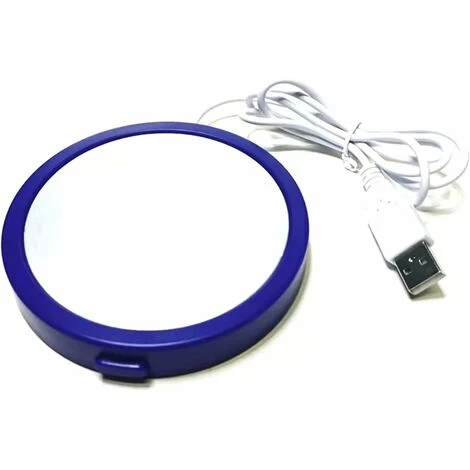 LECHUANG Chauffe Tasse De Café,USBdessous De Verre Chauffant électrique,Chauffe-théières,fournit Une Température Constante Pour Le Café, Le Lait Et Les Boissons Au Bureau Et à La Maison 3 LECHUANG Chauffe Tasse De Café,USBdessous De Verre Chauffant électrique,Chauffe-théières,fournit Une Température Constante Pour Le Café, Le Lait Et Les Boissons Au Bureau Et à La Maison