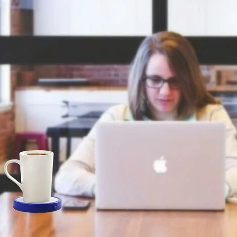 LECHUANG Chauffe Tasse De Café,USBdessous De Verre Chauffant électrique,Chauffe-théières,fournit Une Température Constante Pour Le Café, Le Lait Et Les Boissons Au Bureau Et à La Maison 5 LECHUANG Chauffe Tasse De Café,USBdessous De Verre Chauffant électrique,Chauffe-théières,fournit Une Température Constante Pour Le Café, Le Lait Et Les Boissons Au Bureau Et à La Maison – Image 3