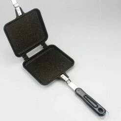 Camping Sandwich Toaster Grill, Crispy Cooks, Breakfast Et Bien Plus Encore. Idéal Pour La Pêche