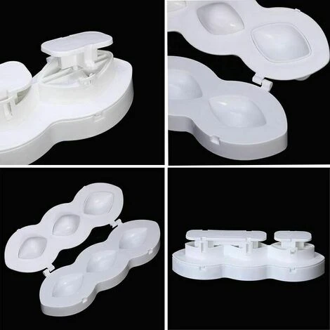 Machine à Boulettes De Viande Manuelle,Machine à Pain De Viande Kibbeh,Moule à Boulettes De Viande,Prototypage Rapide,Outils De Fabrication De Boulettes De Viande De Cuisine(Blanc, 21,5x11x7,5cm),Fone 5 Machine à Boulettes De Viande Manuelle,Machine à Pain De Viande Kibbeh,Moule à Boulettes De Viande,Prototypage Rapide,Outils De Fabrication De Boulettes De Viande De Cuisine(Blanc, 21,5x11x7,5cm),Fone – Image 3